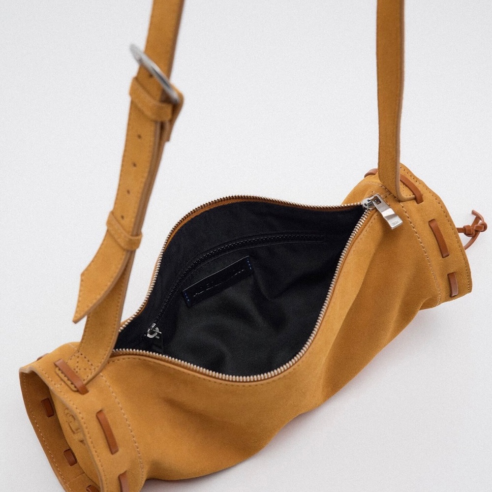 BLOGGERS FAV ZARA BROWN CROSSBODY BAG - Picture 5 of 8